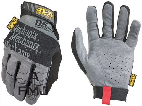 Mechanix usa guantes de alta destreza especiales de 0,5 mm
