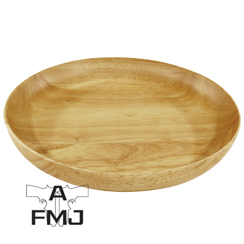 EAGLE Products Wooden plate deep
