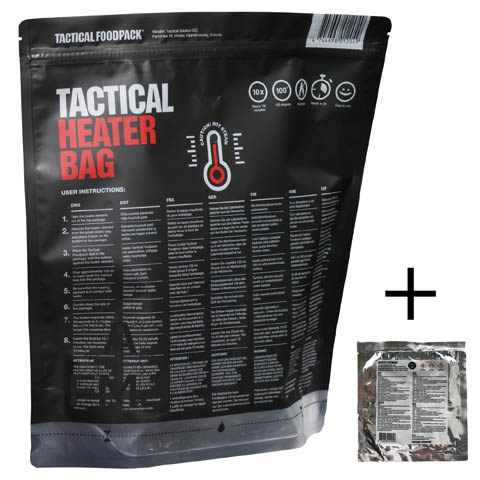 Tactical Foodpack Heater Bag with element