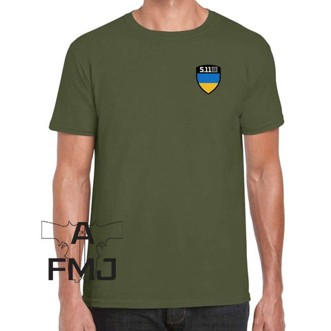 5.11 Tactical Ukraine Shield Kurzarm-T-Shirt