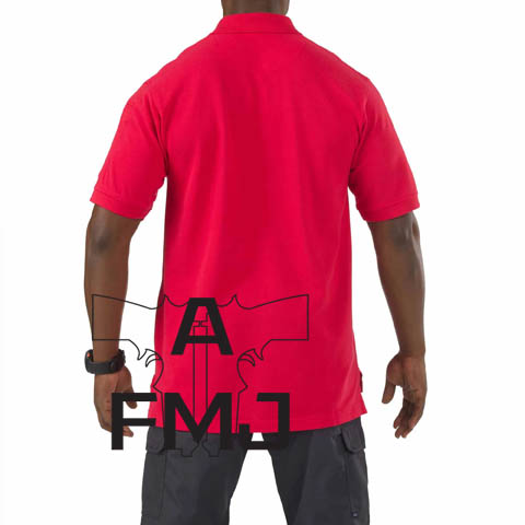 5.11 Tactical Professional Short Sleeve Polo Red