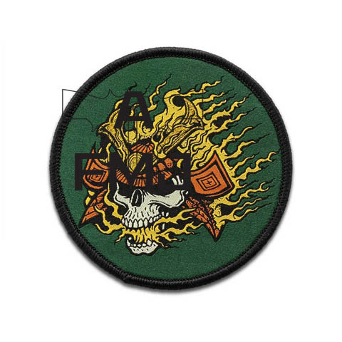 5.11 Tactical Flaming Skull Patch