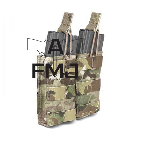 Warrior Assault Systems Double Open Mag Pouch M4 5.56MM