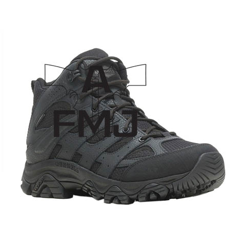 Merrell Moab 3 MID Waterproof Black A FULL METAL JACKET SHOP