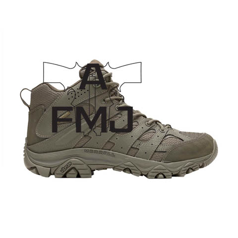 Merrell Moab 3 MID Waterproof Olive