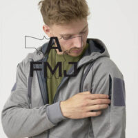 Homme Sweat à capuche quart zippé Sweat à capuche tactique militaire
