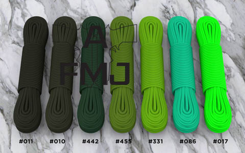 EDCX Paracord 550 Type III - Moss #331 - 30m