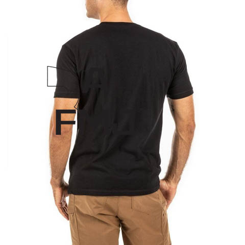 5.11 Tactical Crossed Axe Mountain Tee Black