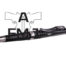 UZI tactical pen No. 8 Black model with glass breaker