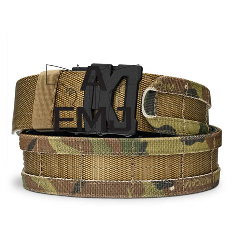 Kore Essentials Multicam Molle Battle Belt: Complete Kit B2 Buckle - Reinforced Inner Belt