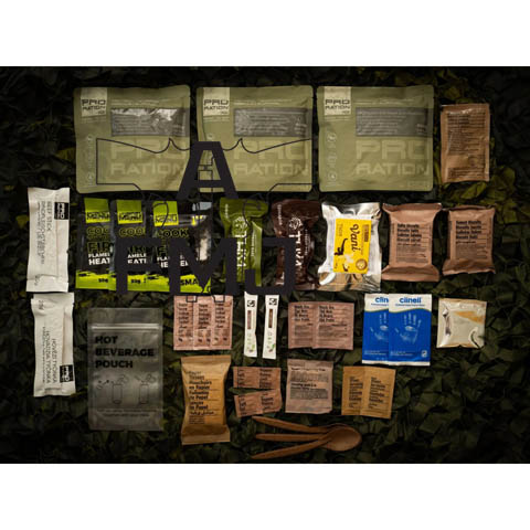 Pro-Ration Ultimate Tactical Ration FULL DAY MENU V
