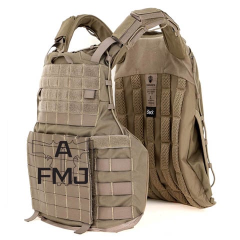 Snigel Squeeze ballistic front and back 1.3 S2