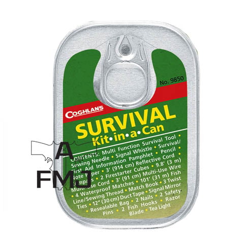 Coghlans Survival kit 'Kit-in-a-Can'