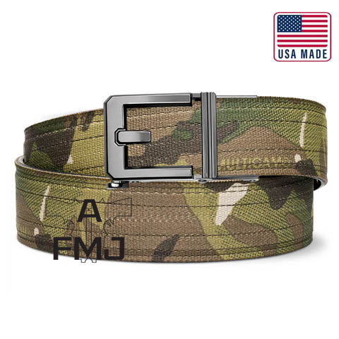 Kore Essentials USA Made Multicam Regular Tactical Gun Belt 1.5" X3 Buckle