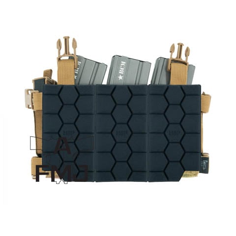 Almohadilla estratégica Haley Chest Rig - Negra
