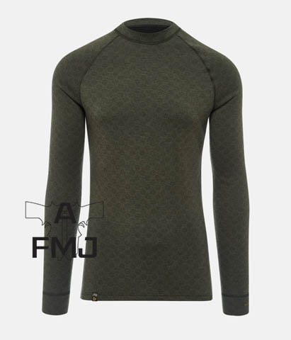 Thermowave Men's Merino Xtreme Thermal LS Shirt Forest Green