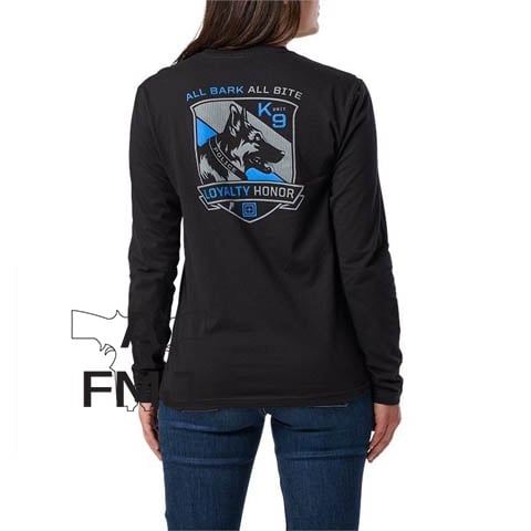 5.11 Tactical Women's All Bark Bite Long Sleeve Tee