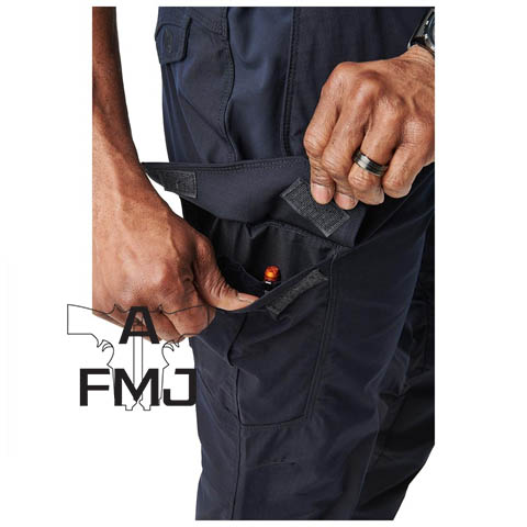 5.11 Pantalón cargo icono de Corte Recta Táctico® Masculino Azul Marino Oscuro