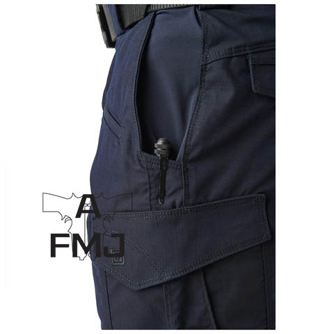 5.11 Pantalón cargo icono de Corte Recta Táctico® Masculino Azul Marino Oscuro