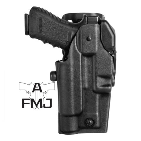 Vega Holster LKQF8 - Double Belt Attachment Thigh Kit Glock 17/18/31/47+Flashlight+RDO