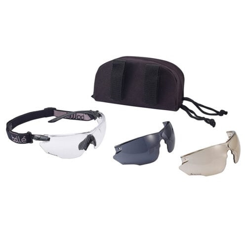 Bollé Combat Kit PLATINUM complete set met etui en verwisselbare lenzen