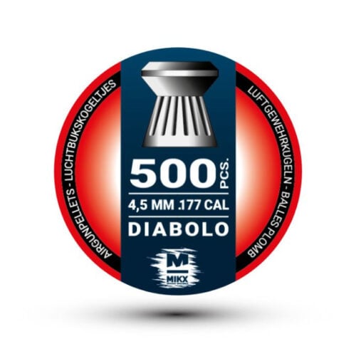 H&N Ansia Platkop diabolo 4,5mm 500 stuks
