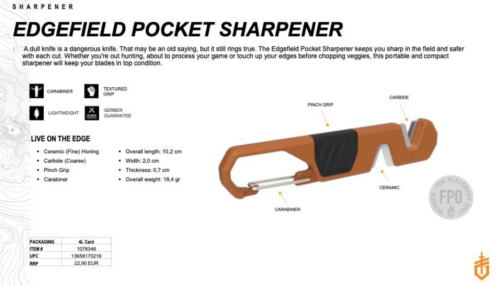 Gerber Edgefield Pocket Sharpener slijper detail