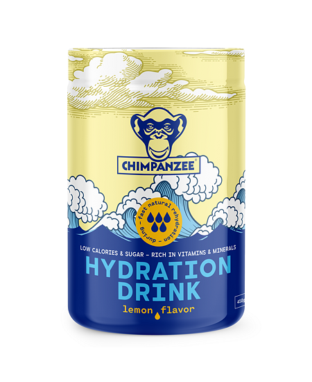 Chimpanzee Hydration Drink Lemon 450g hypotone sportdrank