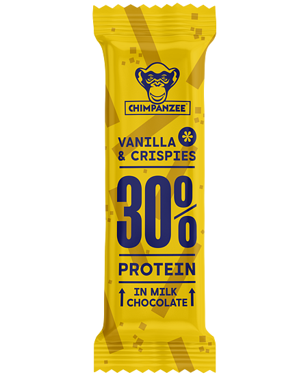 Chimpanzee Protein 30 Vanilla & Crispies proteïnereep 50g