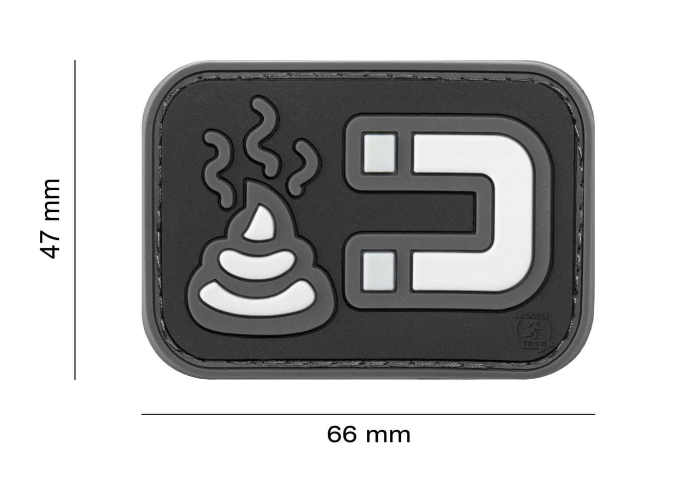 Shit Magnet Patch (3D Rubber/PVC) JTG