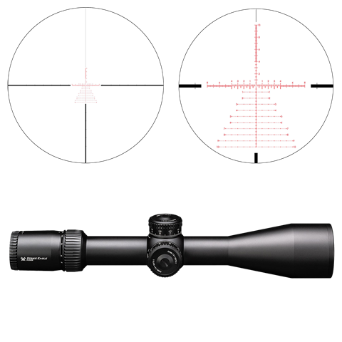 Vortex Strike Eagle 5-25x56 FFP Richtkijker, EBR-7C Dradenkruis (MRAD)