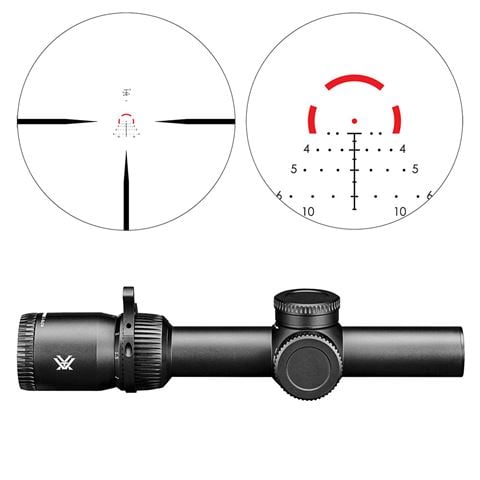 Vortex Venom 1-6x24 SFP Richtkijker, AR-BDC3 Dradenkruis (MOA)